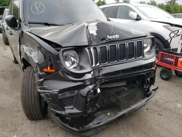 ZACNJDAB4MPM18472 - 2021 JEEP RENEGADE S BLACK photo 9