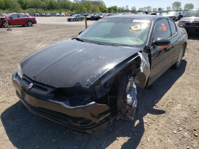 2G1WZ151149179466 - 2004 CHEVROLET MONTE CARL BLACK photo 2