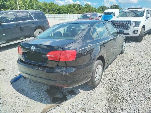 3VW2K7AJ9DM301207 - 2013 VOLKSWAGEN JETTA BASE 黑色 照片 4