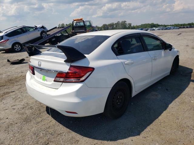 19XFB2F90FE227937 - 2015 HONDA CIVIC EXL Blanc photo 4