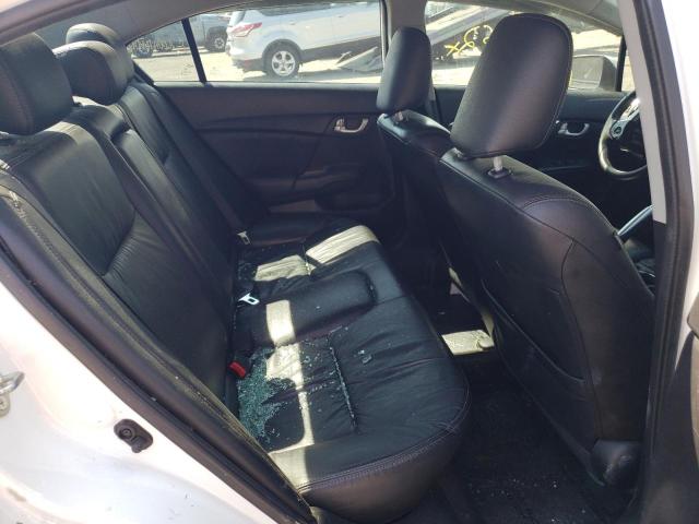 19XFB2F90FE227937 - 2015 HONDA CIVIC EXL Blanc photo 6