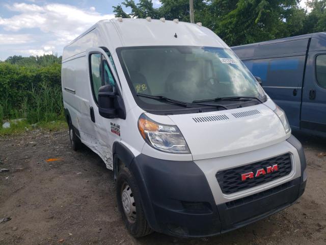 3C6TRVDG9KE512302 - 2019 RAM PROMASTER WHITE photo 1