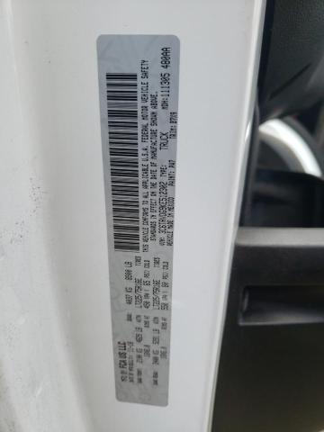 3C6TRVDG9KE512302 - 2019 RAM PROMASTER WHITE photo 10