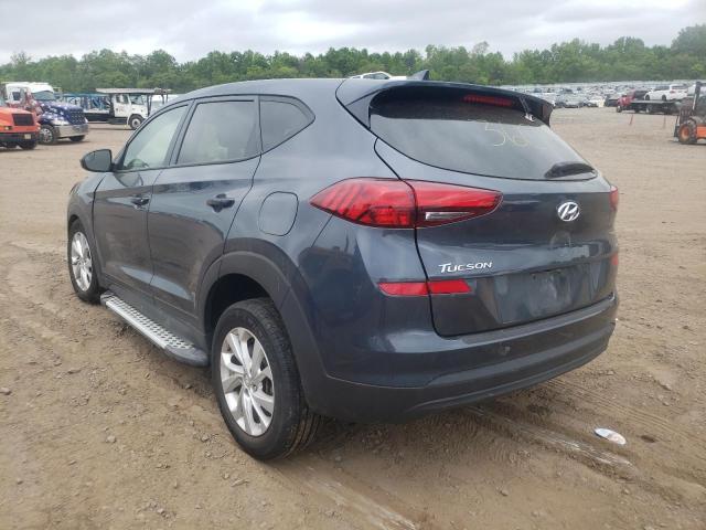 KM8J2CA46KU001971 - 2019 HYUNDAI TUCSON SE BLUE photo 3