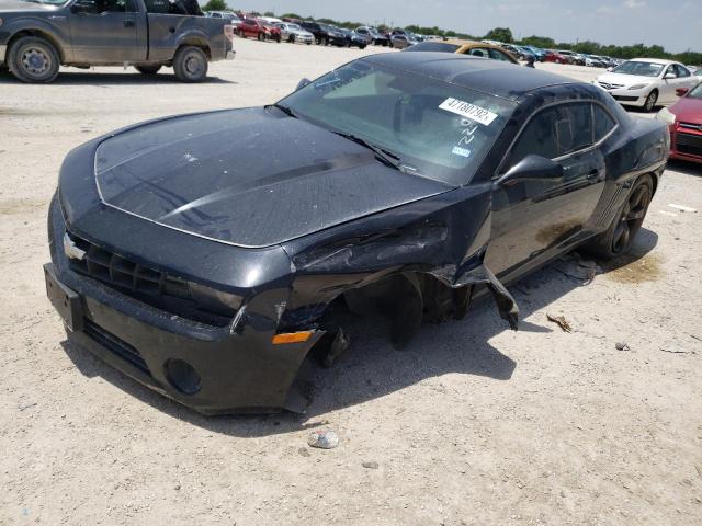 2G1FA1EV2A9213307 - 2010 CHEVROLET CAMARO LS BLACK photo 2