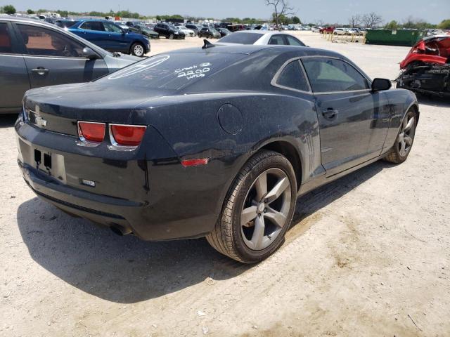 2G1FA1EV2A9213307 - 2010 CHEVROLET CAMARO LS BLACK photo 4