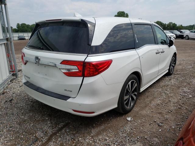 5FNRL6H96LB052937 - 2020 HONDA ODYSSEY EL WHITE photo 4