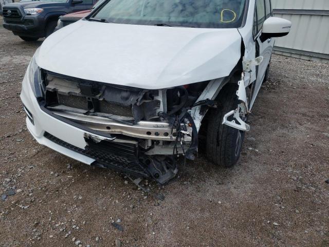 5FNRL6H96LB052937 - 2020 HONDA ODYSSEY EL WHITE photo 9