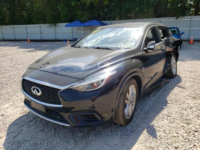 SJKCH5CP6JA045206 - 2018 INFINITI QX30 BASE BLACK photo 2