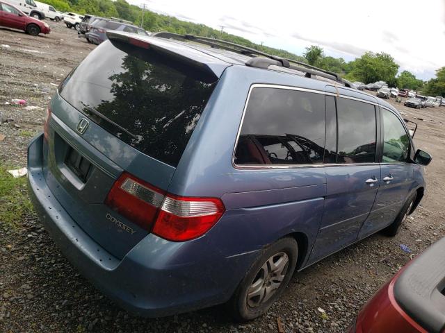 5FNRL38465B084325 - 2005 HONDA ODYSSEY BLUE photo 4