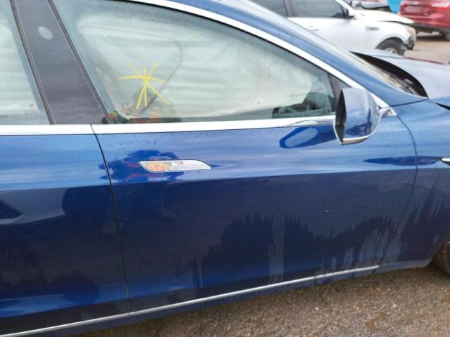 5YJSA1E26JF285702 - 2018 TESLA MODEL S Կապույտ լուսանկար 5
