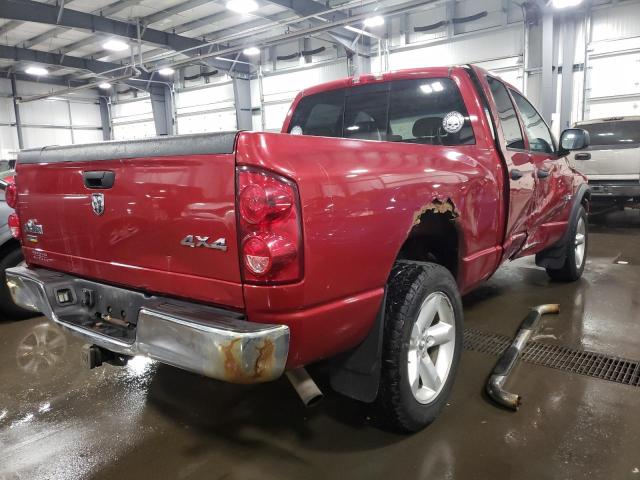 1D7HU18N68S623786 - 2008 DODGE RAM 1500 S BURGUNDY photo 4