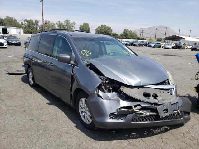 5FNRL3H66AB049277 - 2010 HONDA ODYSSEY EX GRAY photo 1