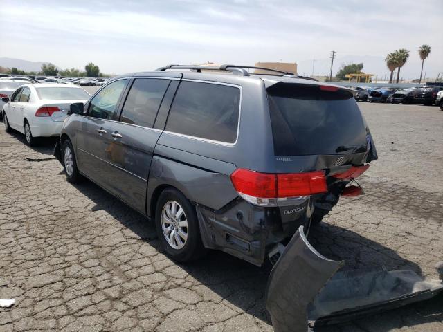 5FNRL3H66AB049277 - 2010 HONDA ODYSSEY EX GRAY photo 3