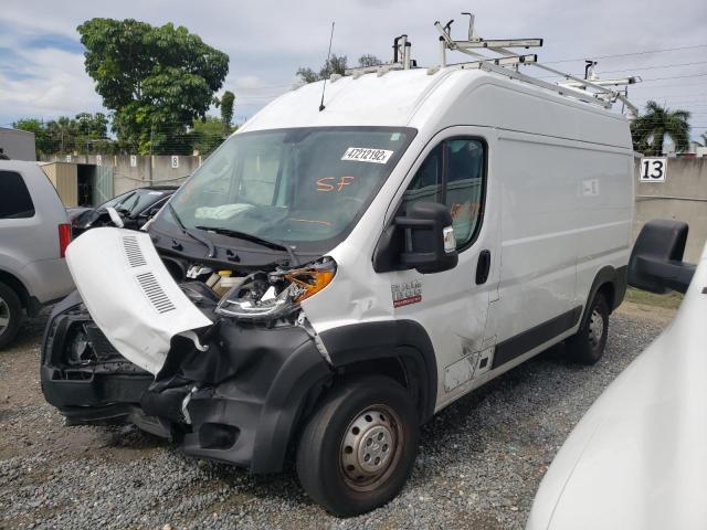 3C6TRVBG5KE524403 - 2019 RAM PROMASTER WHITE photo 2
