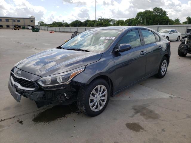 3KPF24AD6KE009714 - 2019 KIA FORTE FE GRAY photo 2