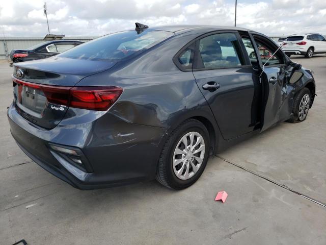 3KPF24AD6KE009714 - 2019 KIA FORTE FE GRAY photo 4