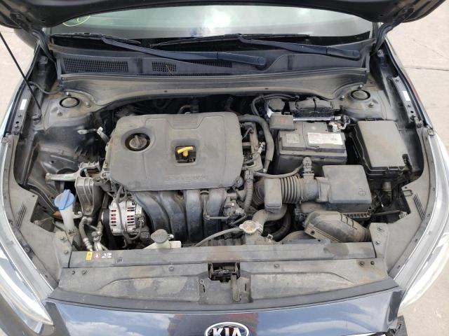 3KPF24AD6KE009714 - 2019 KIA FORTE FE GRAY photo 7