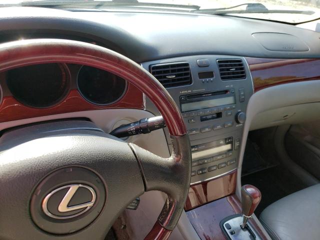 JTHBF30GX30124379 - 2003 LEXUS ES 300 SILVER photo 9