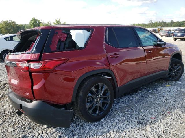 1GNERJKW0MJ119466 - 2021 CHEVROLET TRAVERSE R RED photo 4