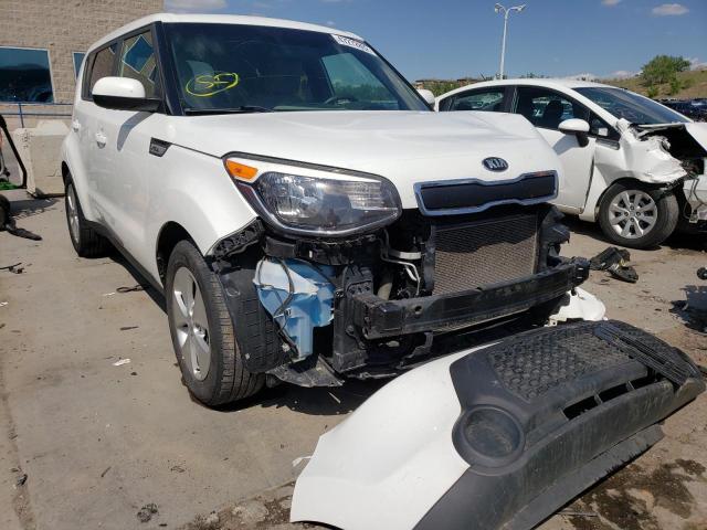 KNDJN2A23G7373505 - 2016 KIA SOUL WHITE photo 1