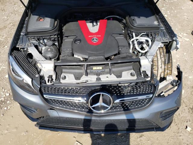 WDC0G6EB2JF385062 - 2018 MERCEDES-BENZ GLC 43 4MA GRAY photo 7