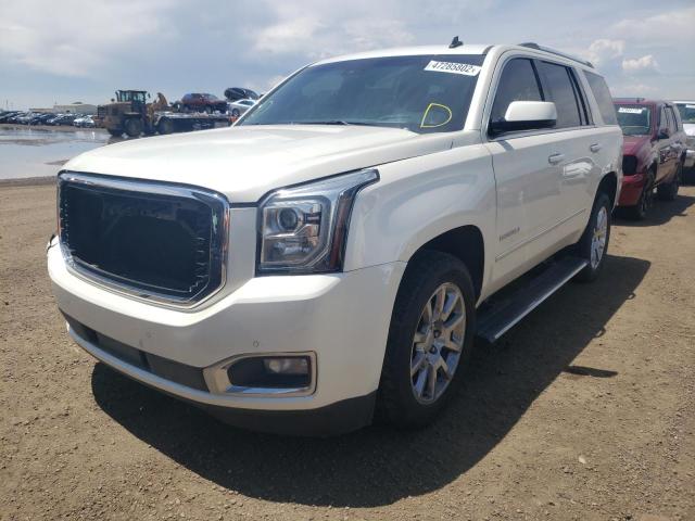 1GKS2CKJ4FR161633 - 2015 GMC YUKON DENA WHITE photo 2