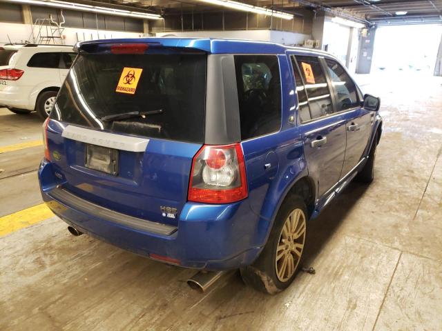 SALFT24N79H136720 - 2009 LAND ROVER LR2 HSE TE BLUE photo 4