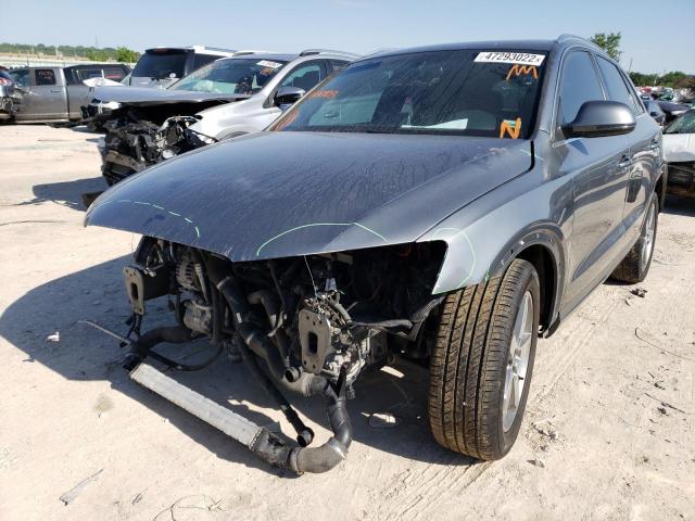 WA1EFCFS8FR006903 - 2015 AUDI Q3 PREMIUM GRAY photo 2