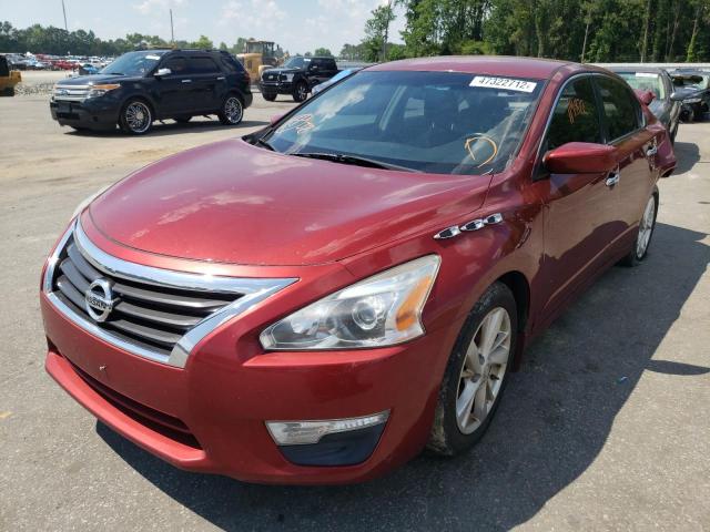 1N4AL3AP2DN483207 - 2013 NISSAN ALTIMA BURGUNDY photo 2