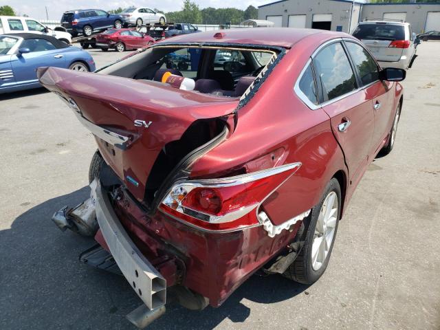 1N4AL3AP2DN483207 - 2013 NISSAN ALTIMA BURGUNDY photo 4