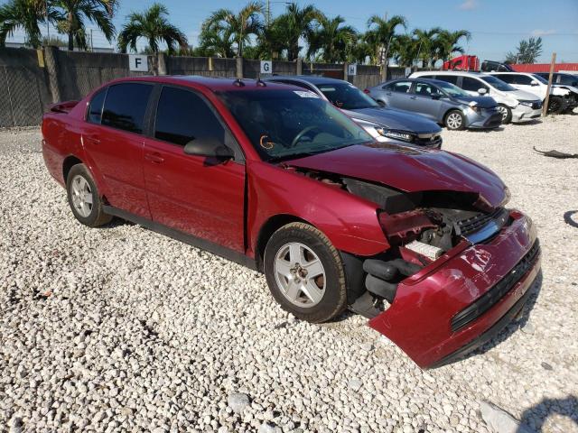 1G1ZT54824F130241 - 2004 CHEVROLET MALIBU LS BURGUNDY photo 1