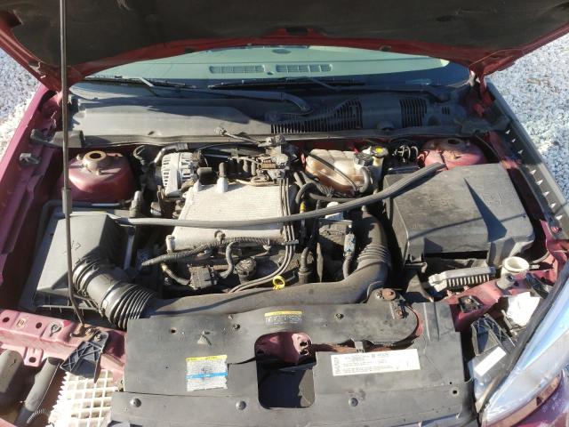 1G1ZT54824F130241 - 2004 CHEVROLET MALIBU LS BURGUNDY photo 7