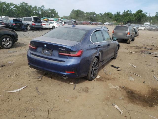 3MW5R7J05N8C33935 - 2022 BMW 330XI BLUE photo 4