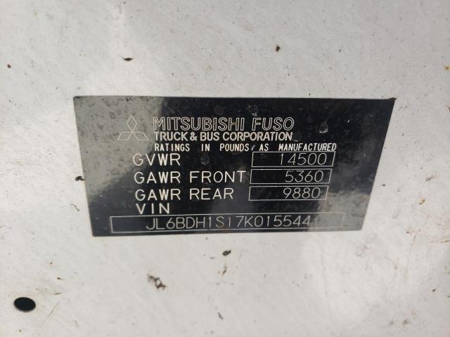 JL6BDH1S17K015544 - 2007 MITSUBISHI FE 84W WHITE photo 10