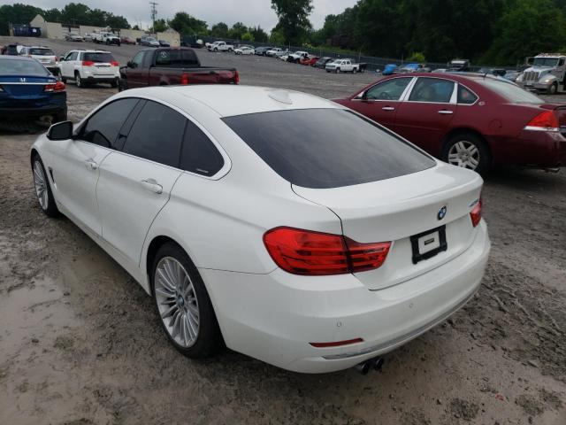 WBA4A5C50FGK15782 - 2015 BMW 428 I GRAN WHITE photo 3