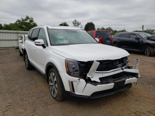 5XYP3DHC6LG067373 - 2020 KIA TELLURIDE WHITE photo 1