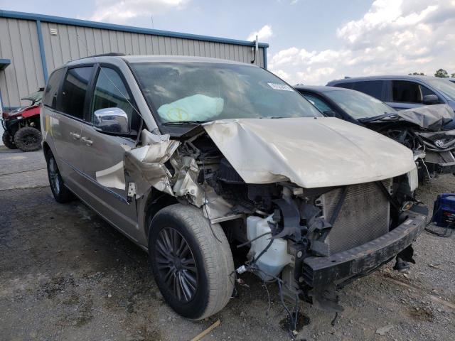 2C4RC1CG6ER332731 - 2014 CHRYSLER TOWN & COU TAN photo 1