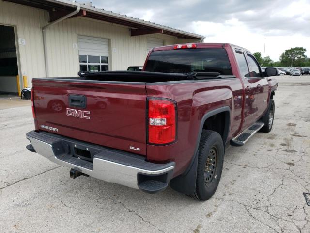 1GTR1UEH2EZ241734 - 2014 GMC SIERRA C15 RED photo 4