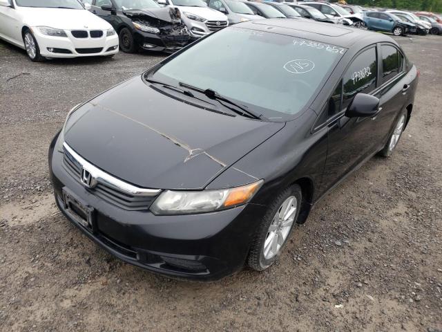 2HGFB2F92CH002713 - 2012 HONDA CIVIC EXL Qara foto 2