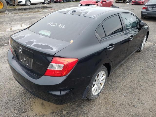 2HGFB2F92CH002713 - 2012 HONDA CIVIC EXL Qara foto 4