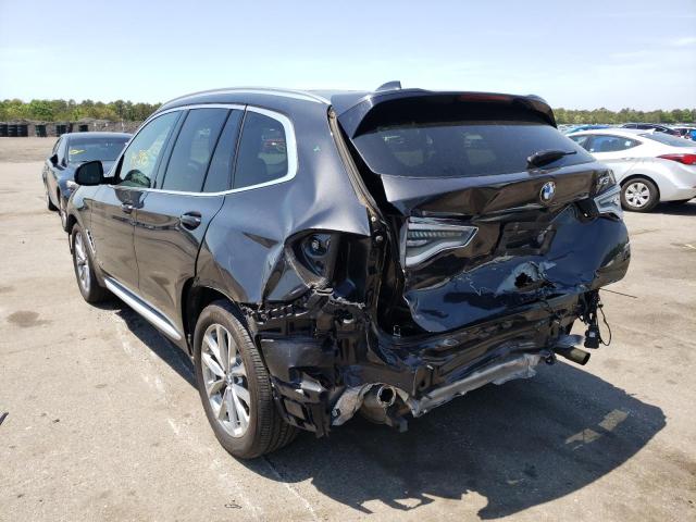 5UXTR9C54JLC74060 - 2018 BMW X3 XDRIVE3 BLACK photo 3