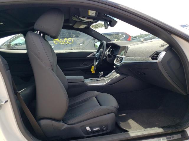 WBA13AR09MCF16723 - 2021 BMW M440XI WHITE photo 5