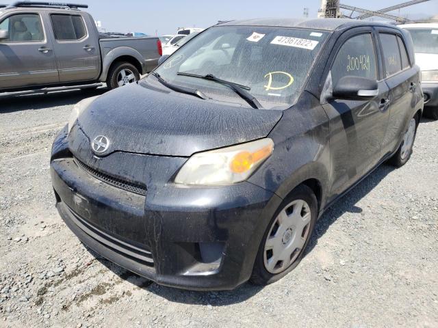 JTKKU10448J012401 - 2008 TOYOTA SCION XD GRAY photo 2