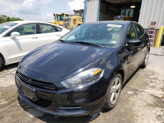 1C3CDFBB2FD251269 - 2015 DODGE DART BLACK photo 2