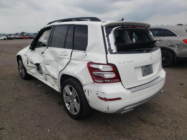 WDCGG8JB6FG426813 - 2015 MERCEDES-BENZ GLK 350 4M WHITE photo 3