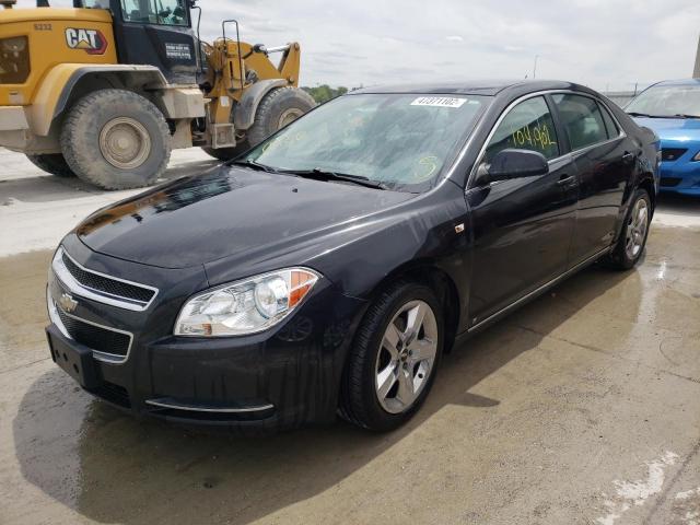 1G1ZH57B384253234 - 2008 CHEVROLET MALIBU 1LT 黑色 照片 2