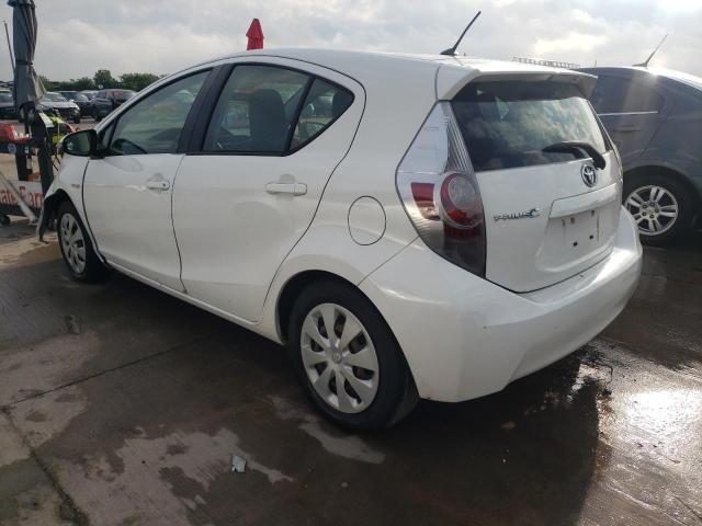 JTDKDTB38C1524484 - 2012 TOYOTA PRIUS C WHITE photo 3