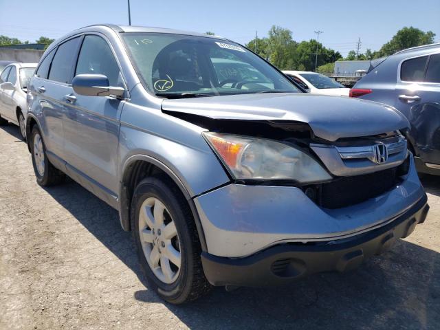 JHLRE48757C033489 - 2007 HONDA CR-V EXL TEAL photo 1