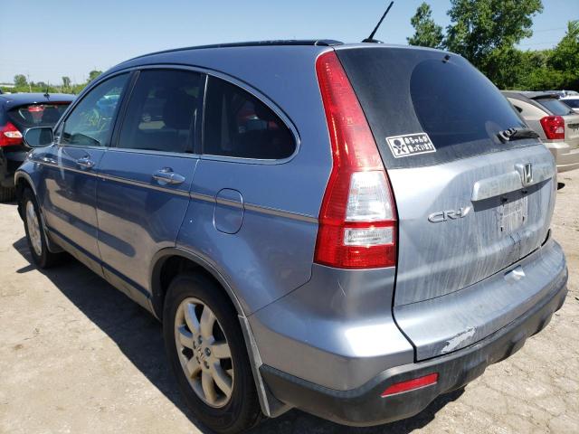 JHLRE48757C033489 - 2007 HONDA CR-V EXL TEAL photo 3